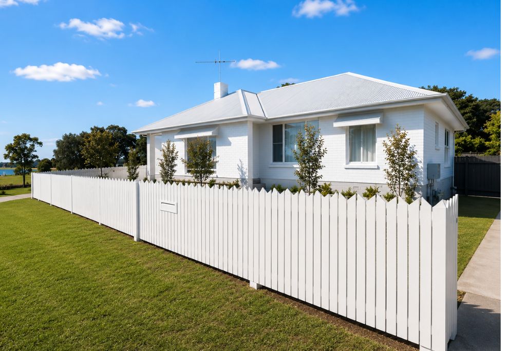Residential fencing and general building project completed by Bear Handed Building.