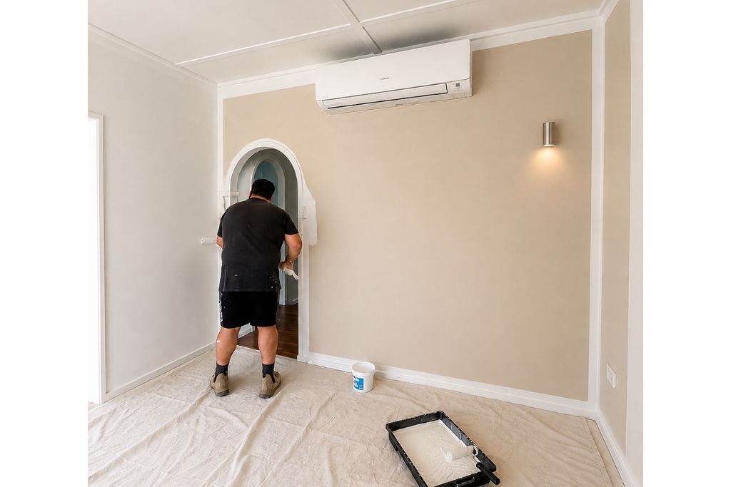 Property maintenance and interior repair work completed by Bear Handed Building